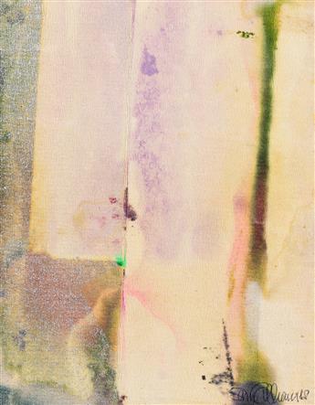 SAM GILLIAM (1933 - 2022) Untitled (Double-sided Abstraction.)                                                                                   